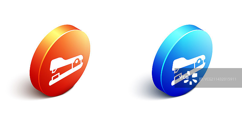 2.5D办公室订书机图标图片素材