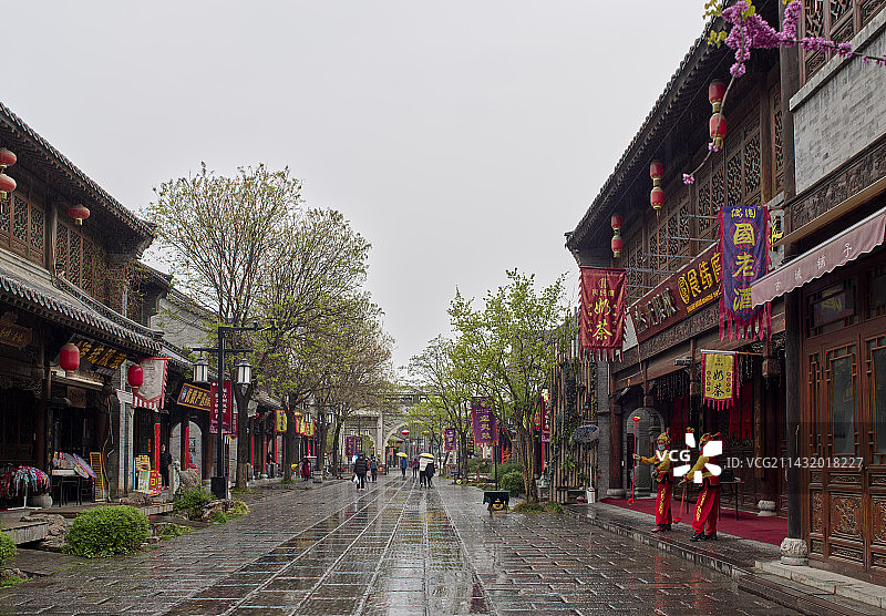 山东省潍坊市青州古城图片素材