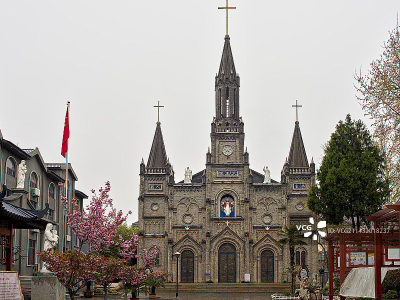 山东省潍坊市青州古城图片素材