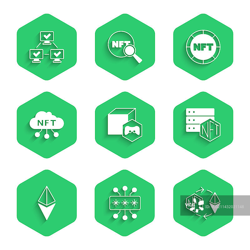 NFT数字加密货币艺术网络安全素材图片素材