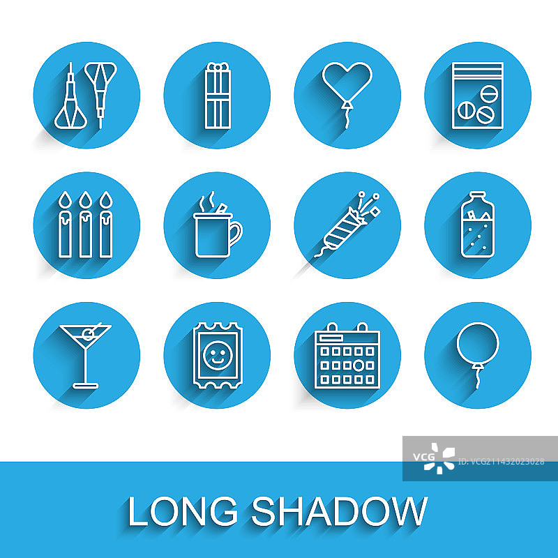 马提尼酒杯迷幻剂酸性飞镖箭头标志图片素材