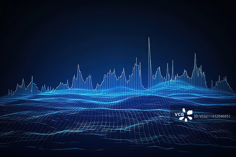 大数据科技线条图片素材