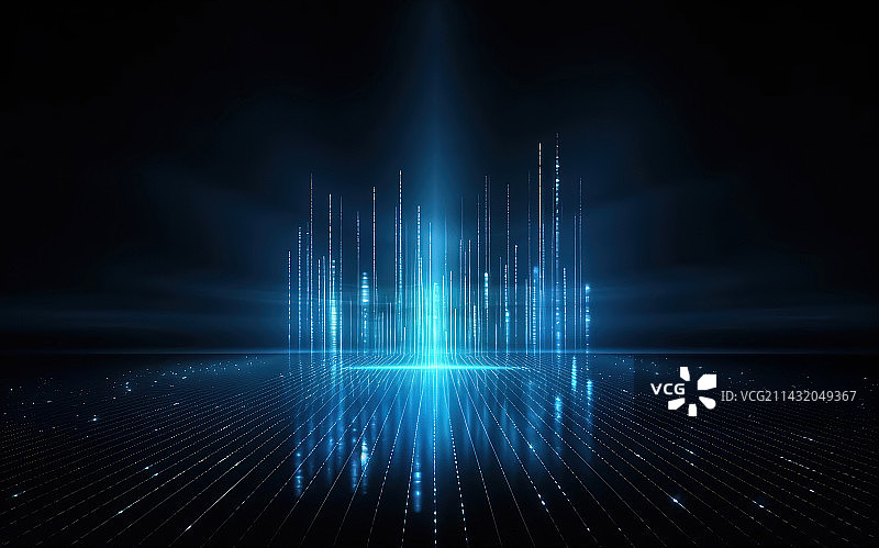 人工智能大数据科技线条图片素材