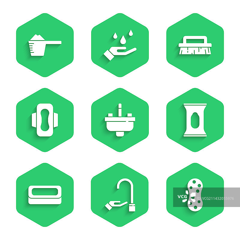 洗手盆、水龙头、洗手液和肥皂套装图片素材