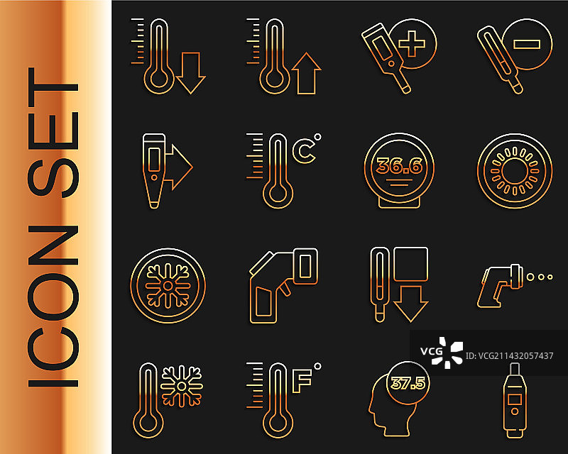 数字温度计太阳气象学系列图片素材