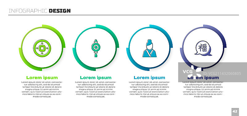 中国风人民币纸灯笼亚洲套装图片素材
