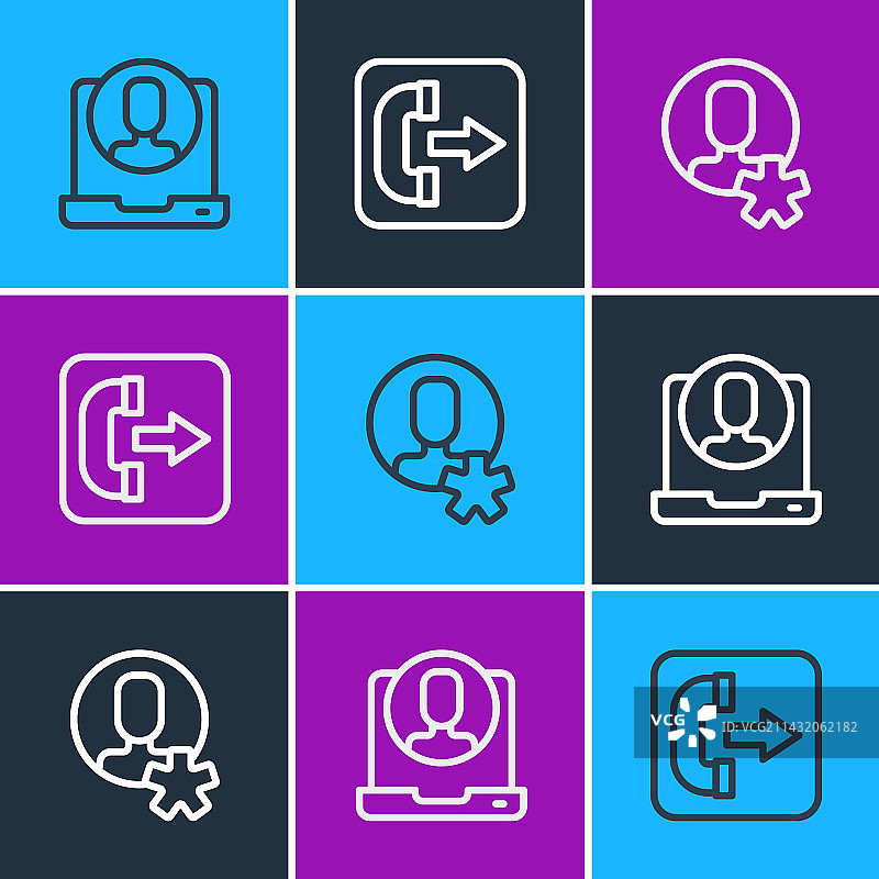 24小时客服电话图片素材