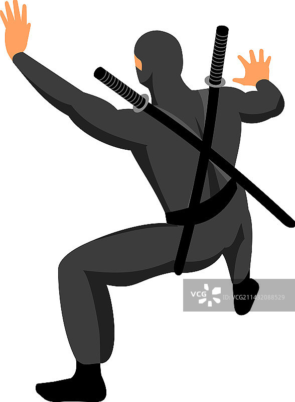 2.5D忍者图片素材