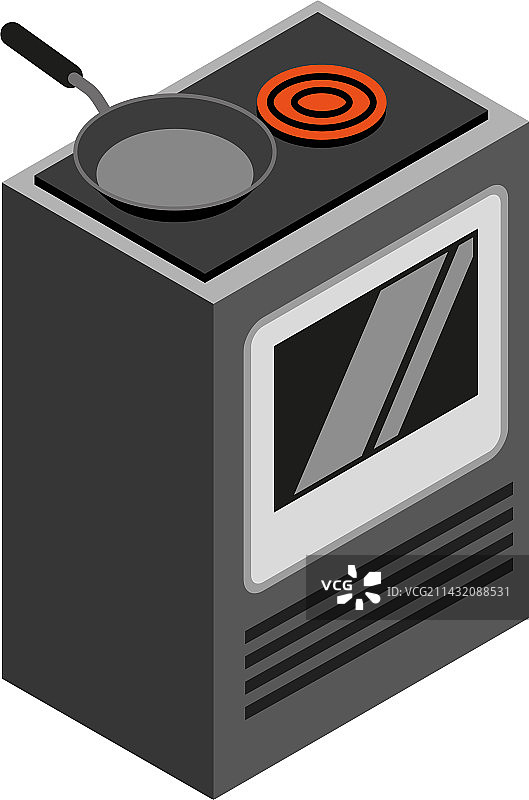 2.5D电饭煲图标图片素材