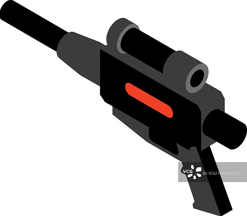 激光标签游戏枪图片素材