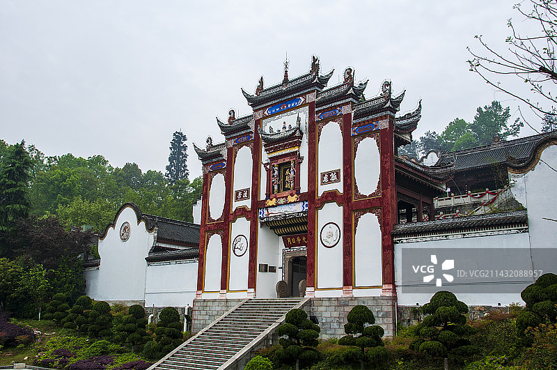湖北宜昌秭归县屈原故里图片素材