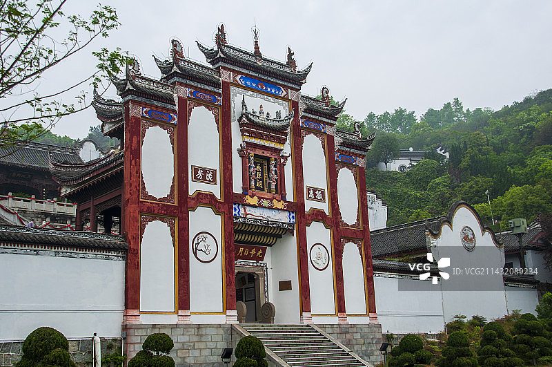 湖北宜昌秭归县屈原故里图片素材