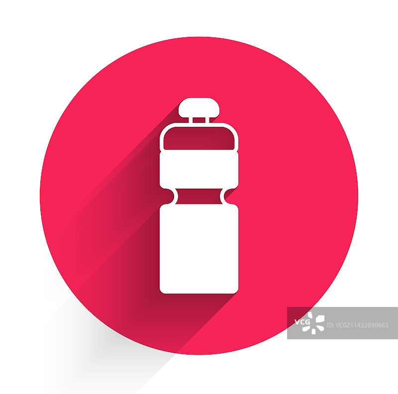 白色健身摇摇杯图标图片素材