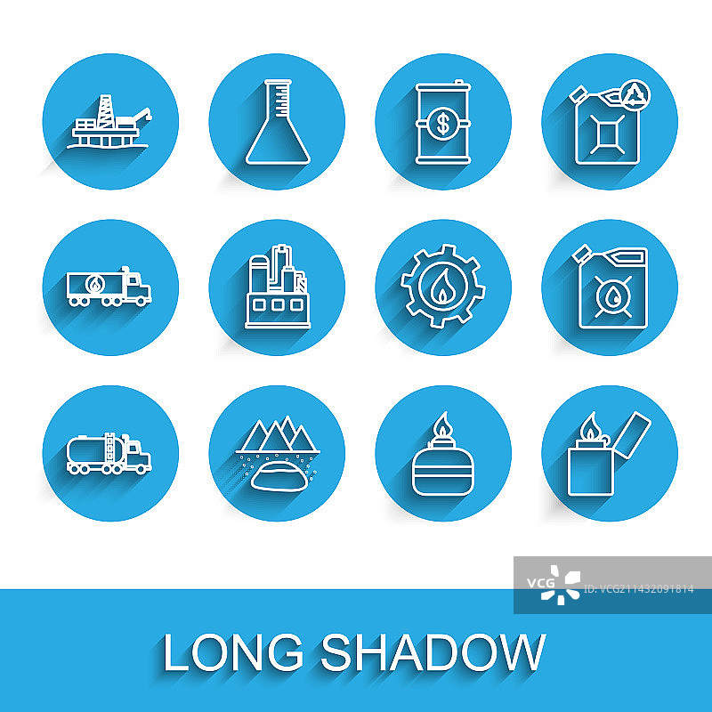 油田平台油罐车图片素材