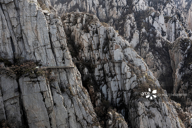 河南省郑州市登封市嵩山少林寺 少室山 三皇寨图片素材