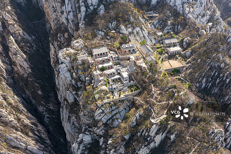 河南省郑州市登封市嵩山少林寺 少室山 三皇寨图片素材