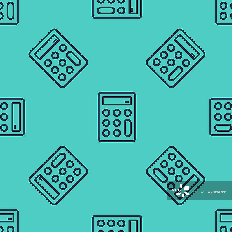 计算器图标无缝图案图片素材