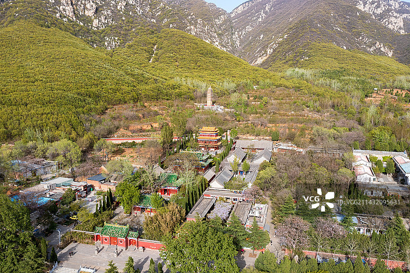 世界遗产天地之中古代历史建筑群之永泰寺图片素材