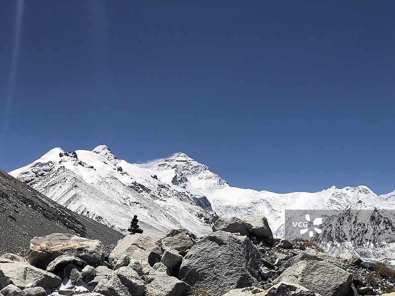 珠穆朗玛峰图片素材