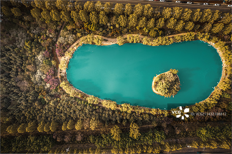 龙子湖图片素材