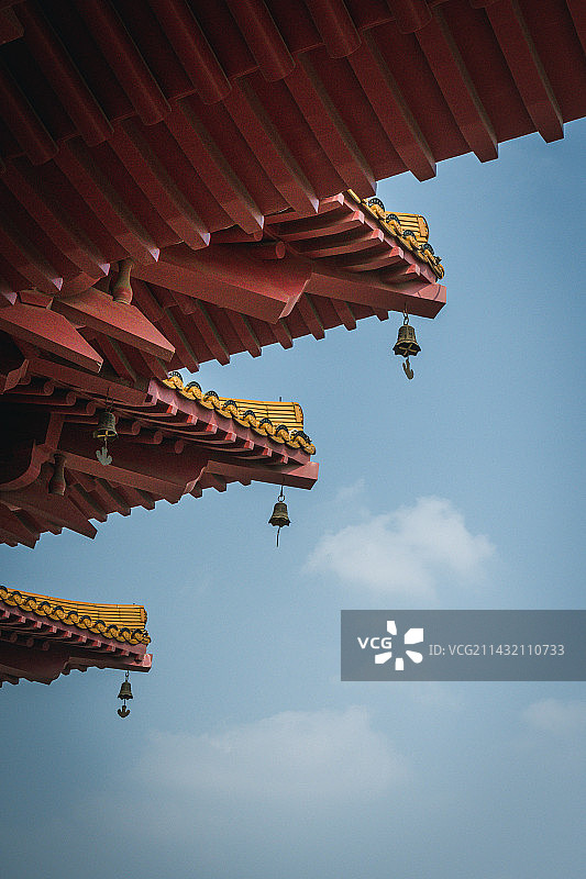 大相国寺资圣阁飞檐图片素材