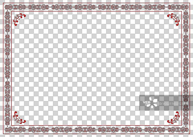 中式边框纹理素材图片素材