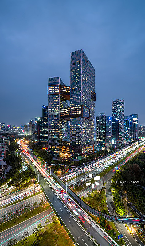 深圳腾讯滨海大厦图片素材