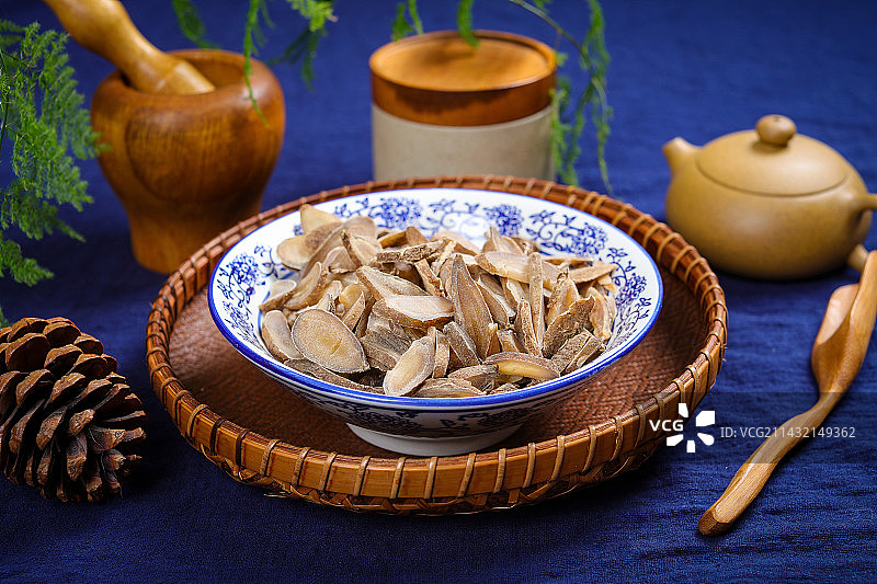 传统中医中药材川郁金图片素材