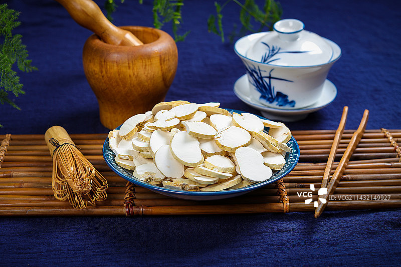 传统中医中草药材浙贝母图片素材