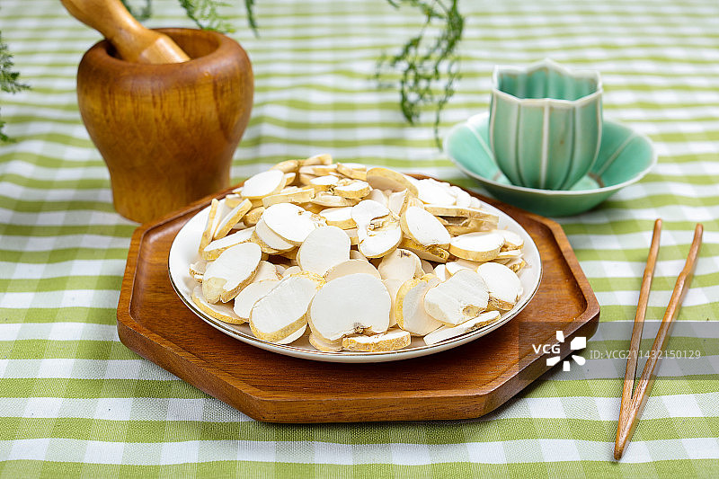 传统医学中医中草药材土贝母图片素材