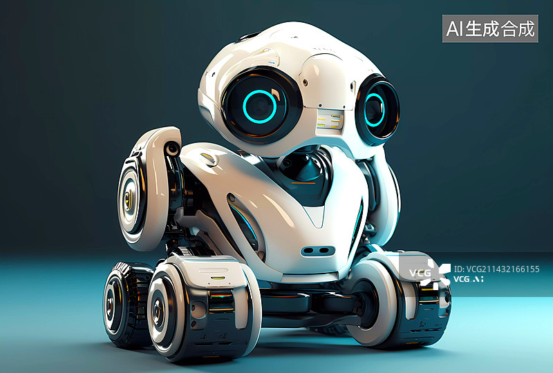 【AI数字艺术】人工智能机器人系列图片素材