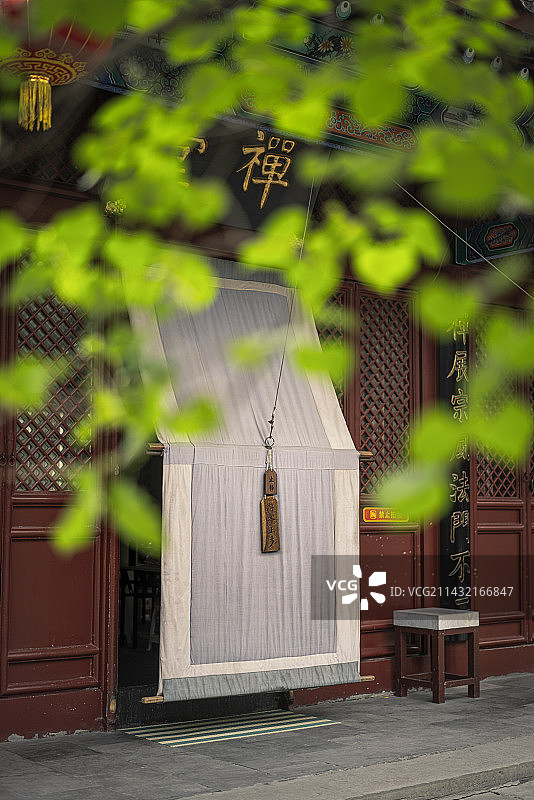 北京 法源寺 禅堂 风景图片素材