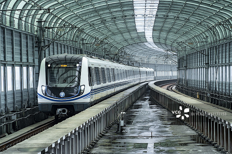 宁波地铁一号线图片素材