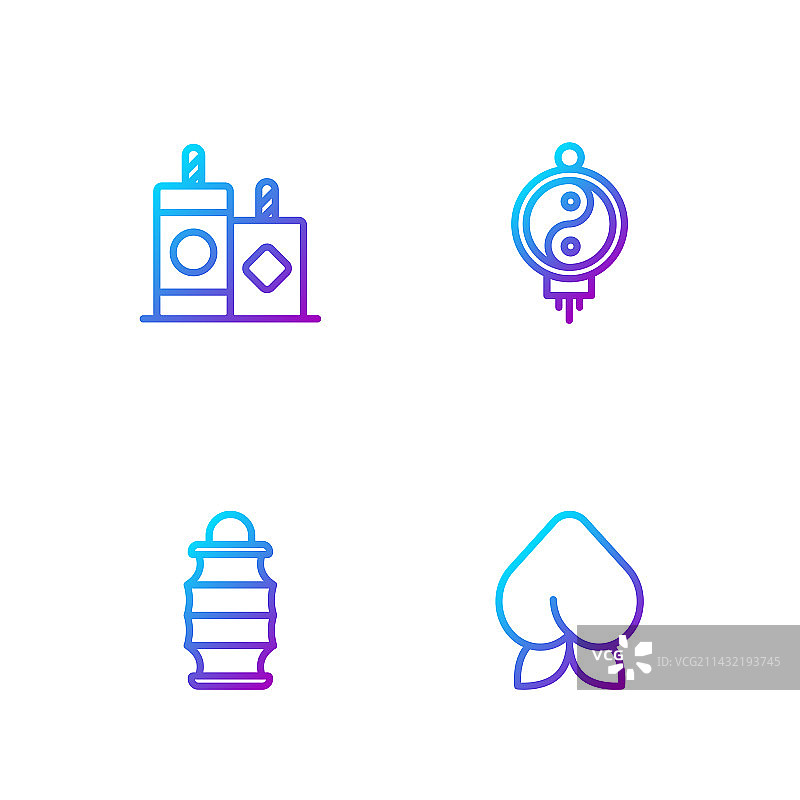 桃子、中国风剪纸等元素图片素材