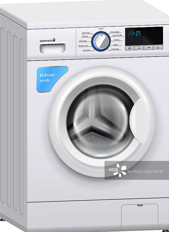 写实洗衣机图片素材