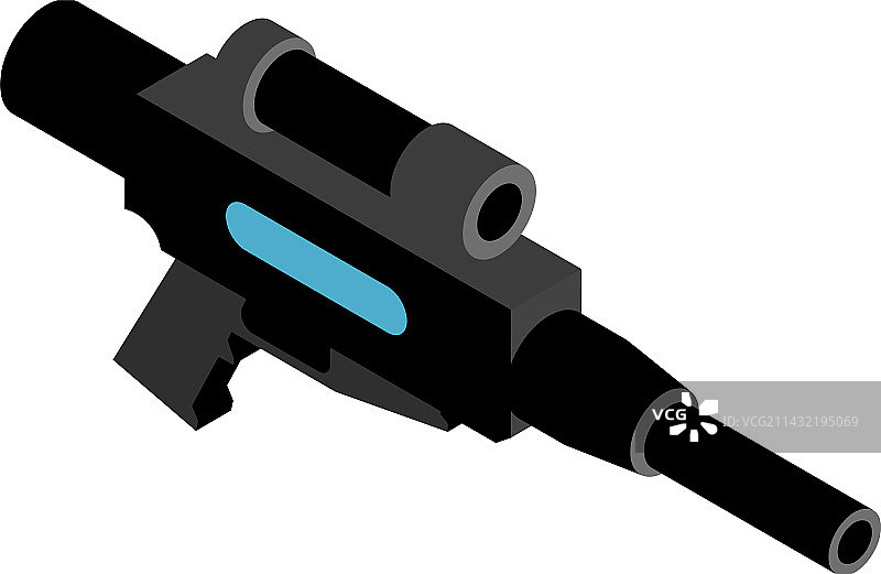 激光标签游戏枪图片素材