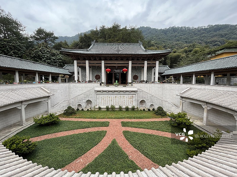 云门寺图片素材