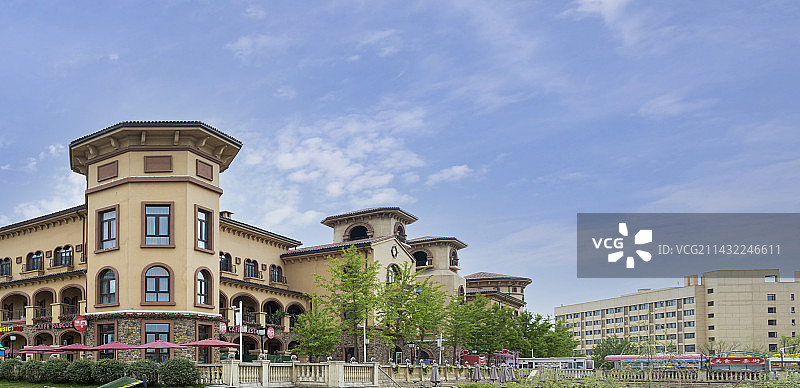 西安世园罗曼小镇图片素材