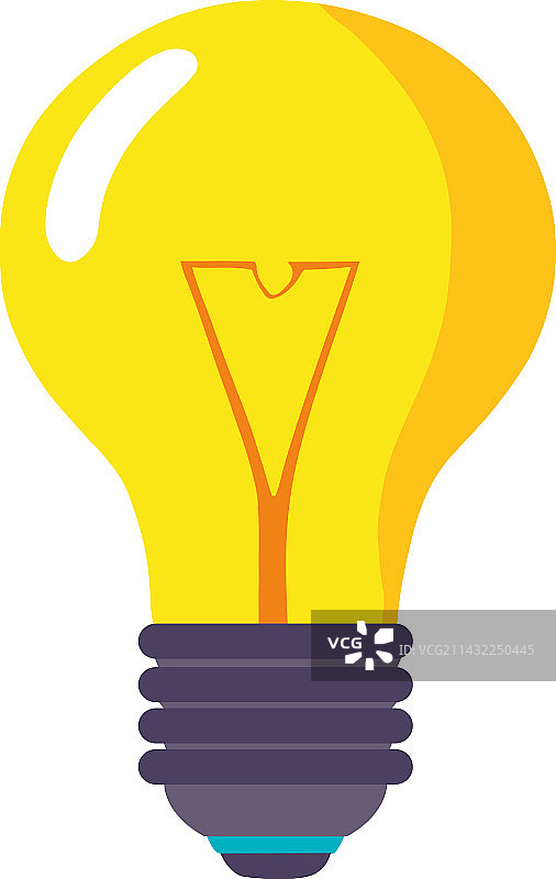 黄色灯泡照明能源图片素材