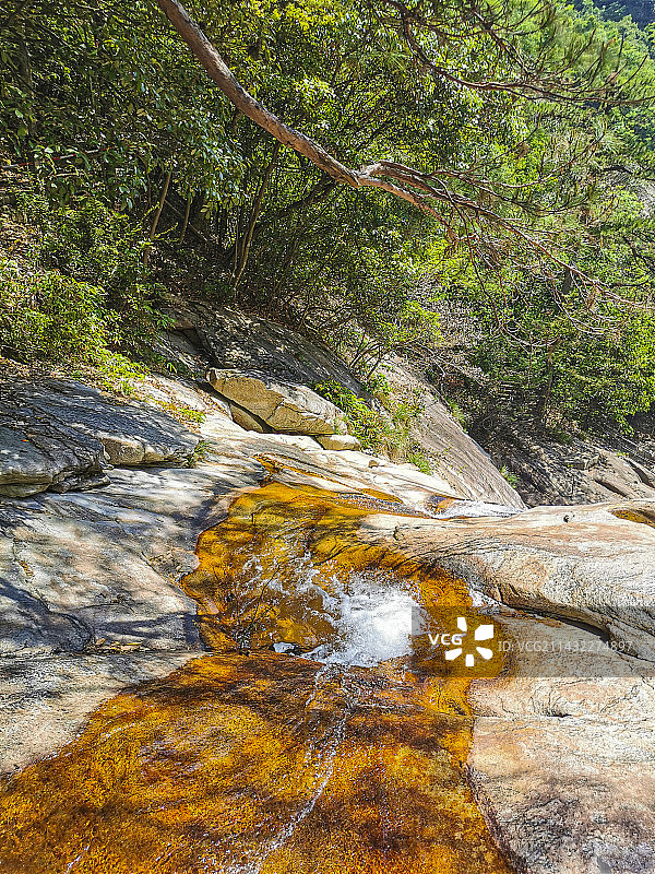 黄山九龙瀑图片素材