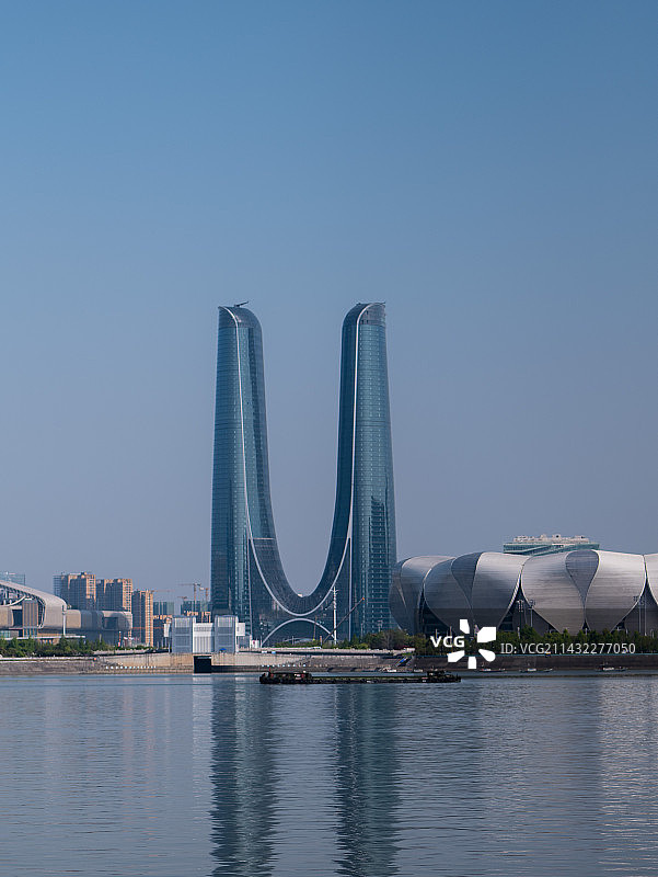 杭州钱江新城｜双子塔图片素材