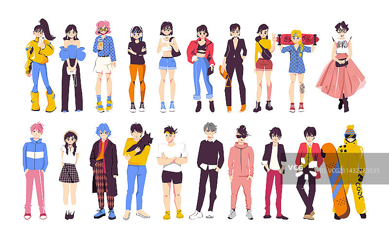 动漫人物合集图片素材