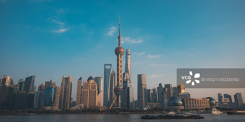 晴日上海图片素材