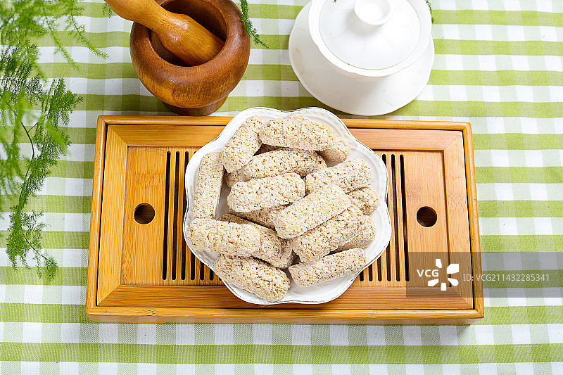 美味点心零食燕麦蛋白棒图片素材