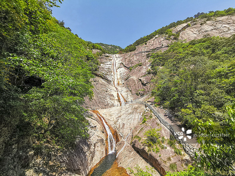黄山龙女潭图片素材