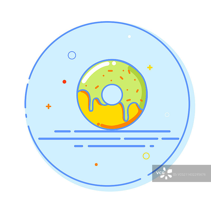 甜甜圈图片素材