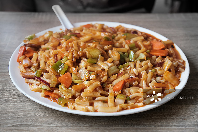 丁丁炒面图片素材