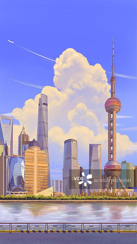 上海建筑群图片素材