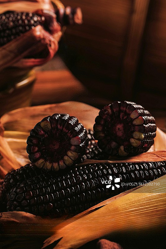 黑玉米图片素材