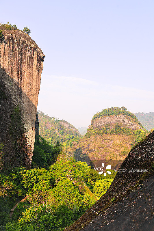 武夷山国家公园天游峰视角风光图片素材